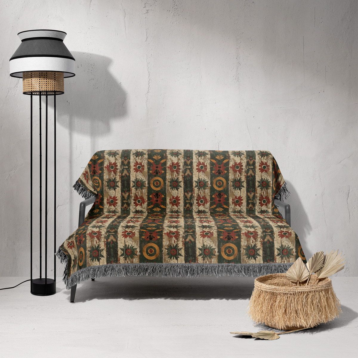 شال مبل ریش دار classic 206