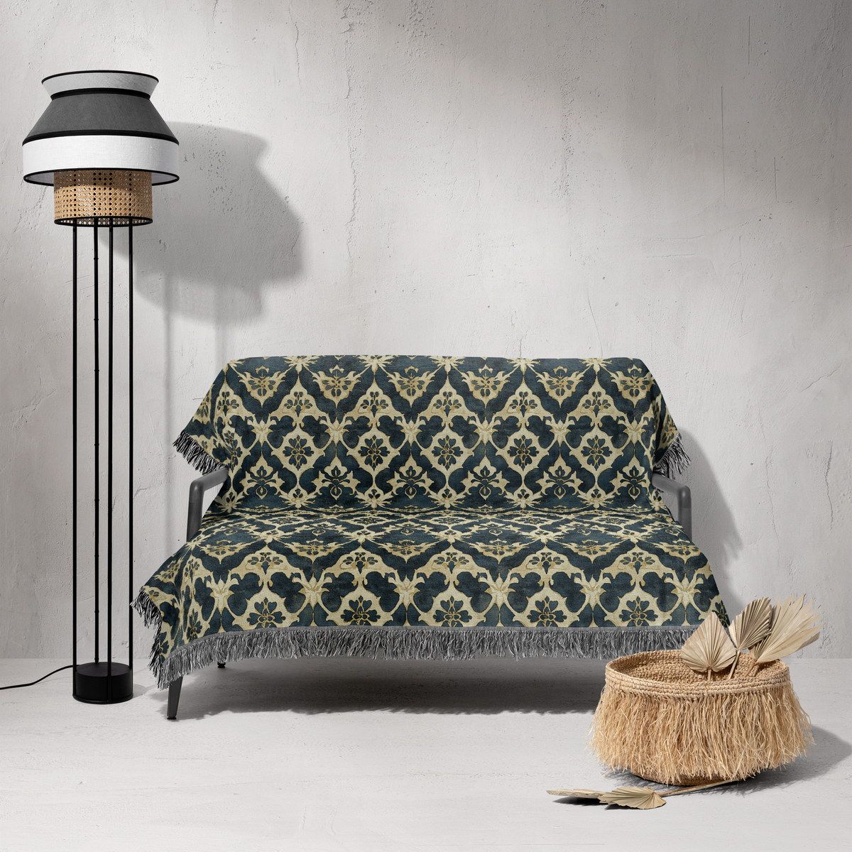 شال مبل ریش دار classic 207