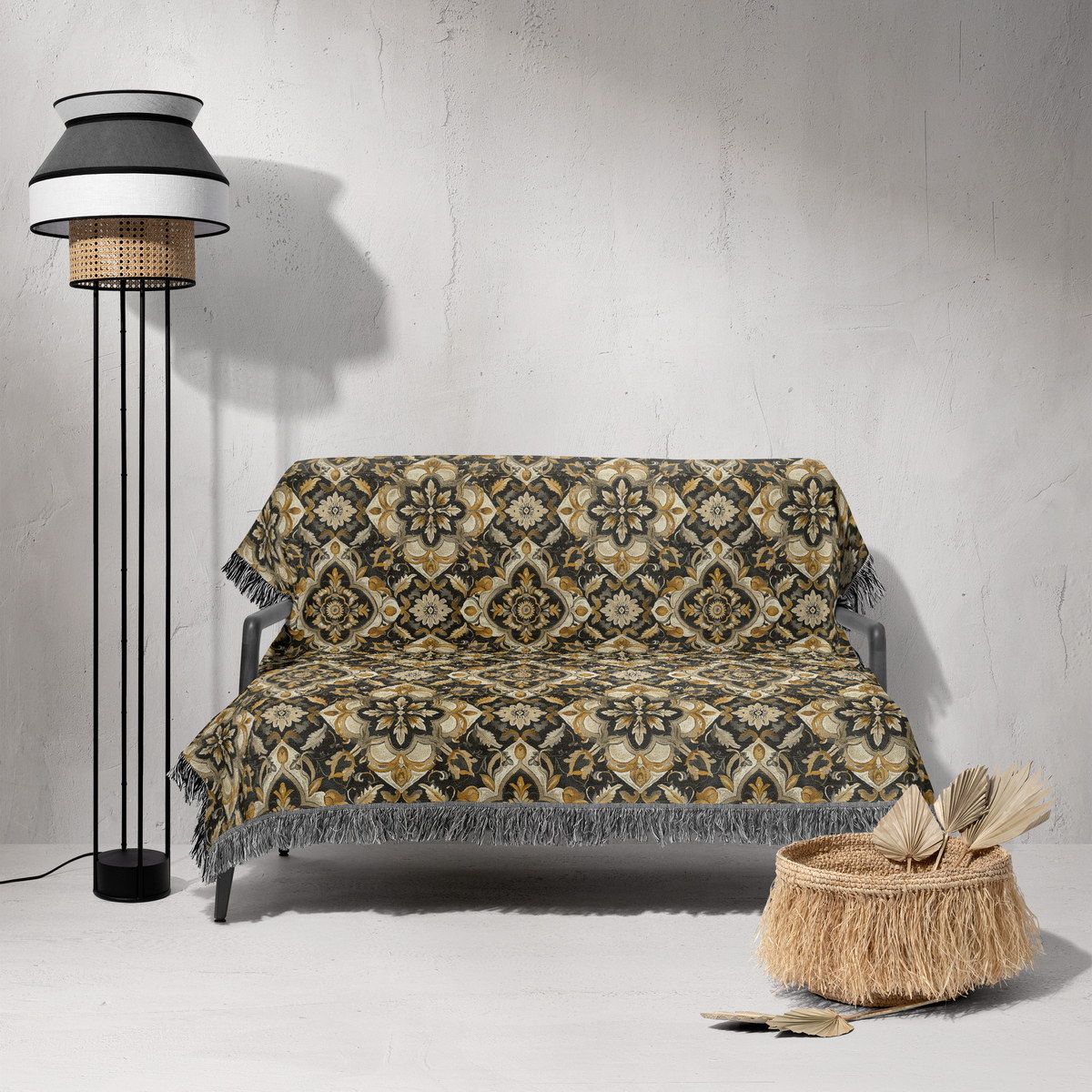 شال مبل ریش دار classic 214