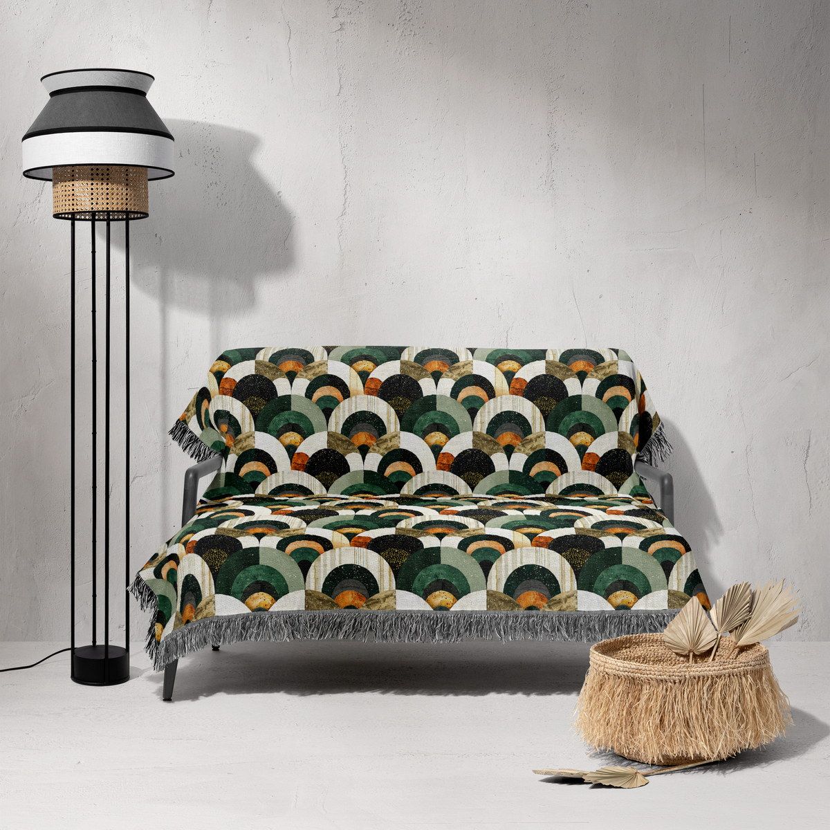 شال مبل ریش دار classic 219