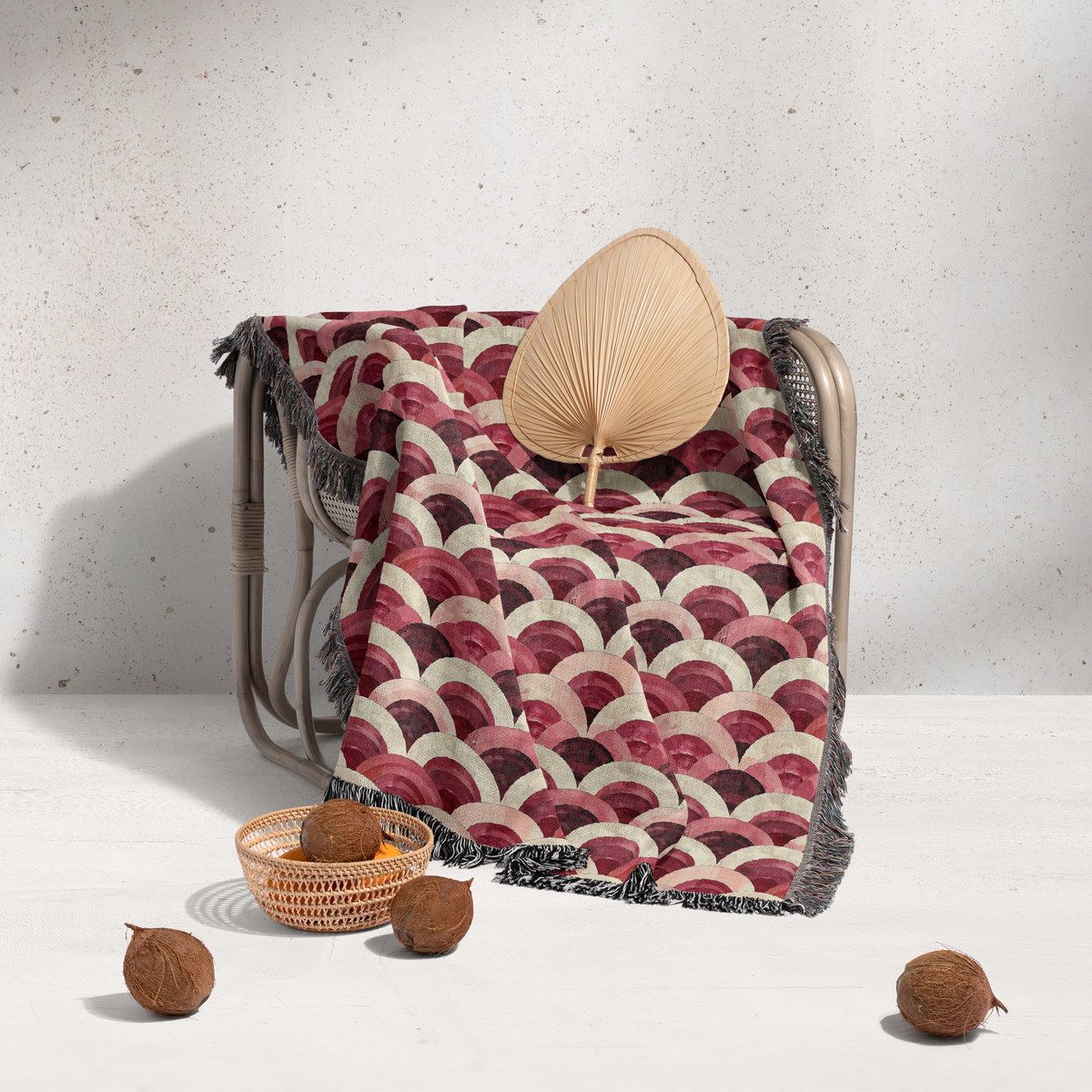 شال مبل ریش دار classic 225