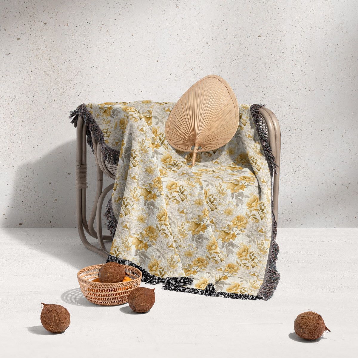 شال مبل ریش دار classic 238