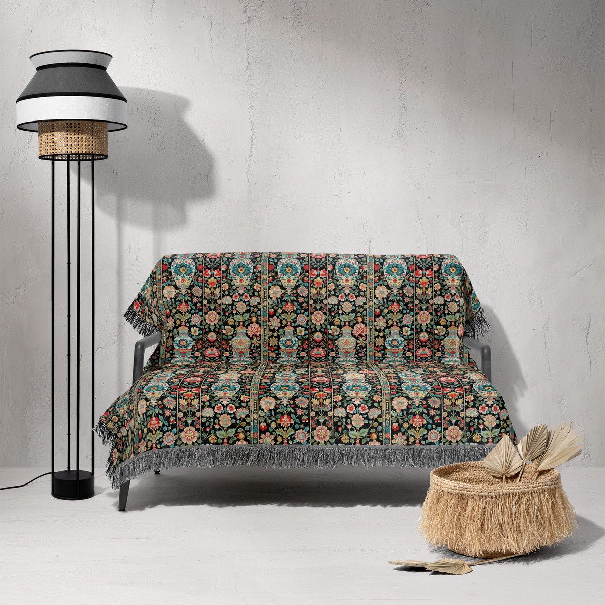 شال مبل ریش دار classic 240