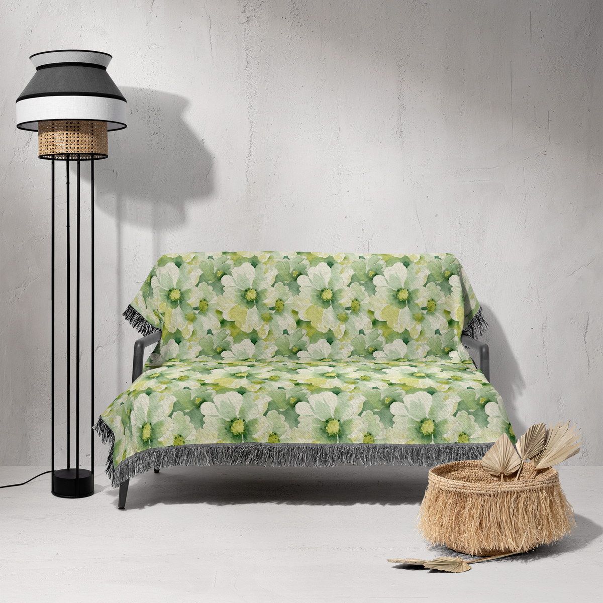 شال مبل ریش دار classic 245