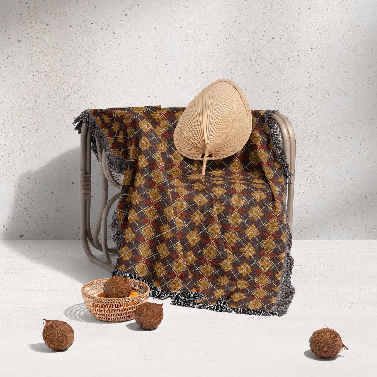 شال مبل ریش دار classic 252