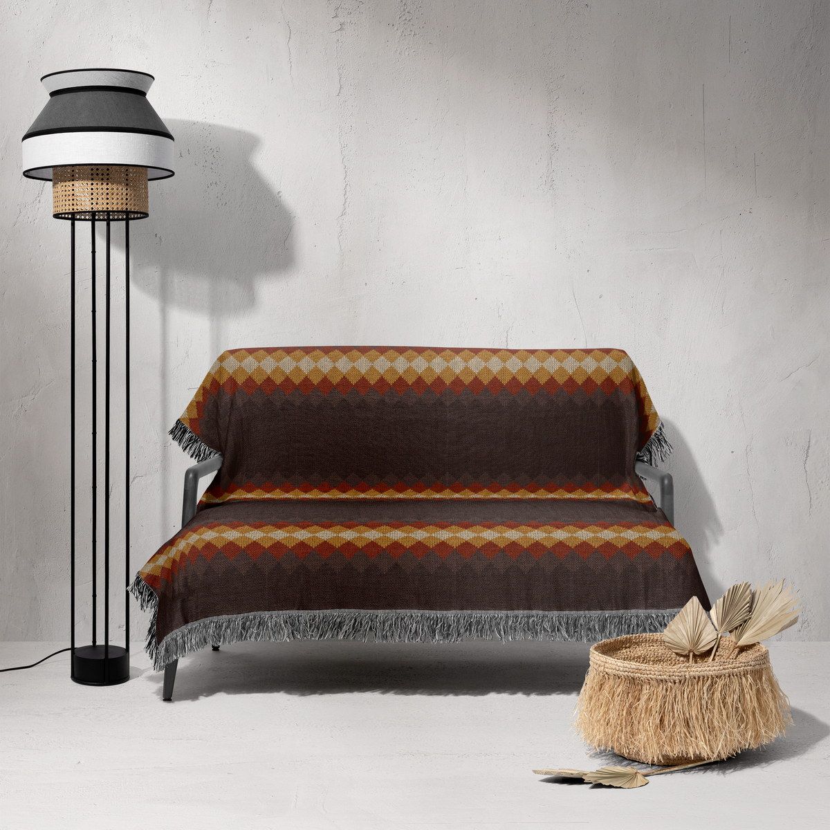 شال مبل ریش دار classic 253