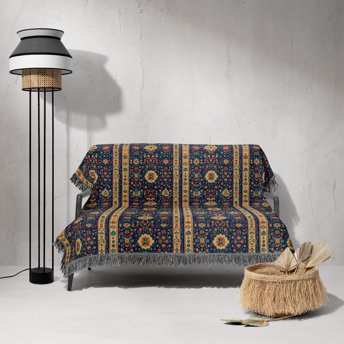 شال مبل ریش دار classic 257