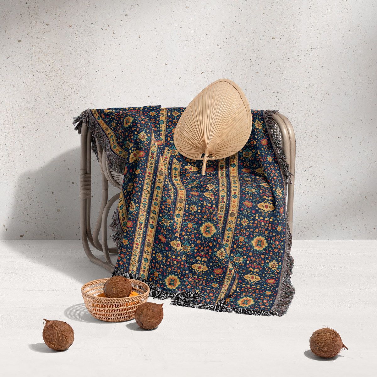 شال مبل ریش دار classic 257