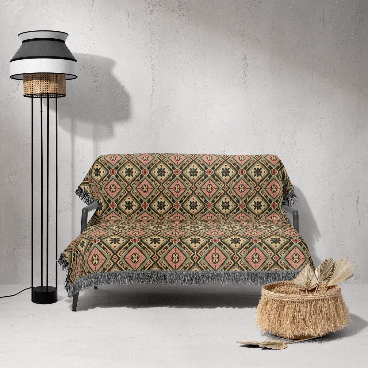 شال مبل ریش دار classic 258