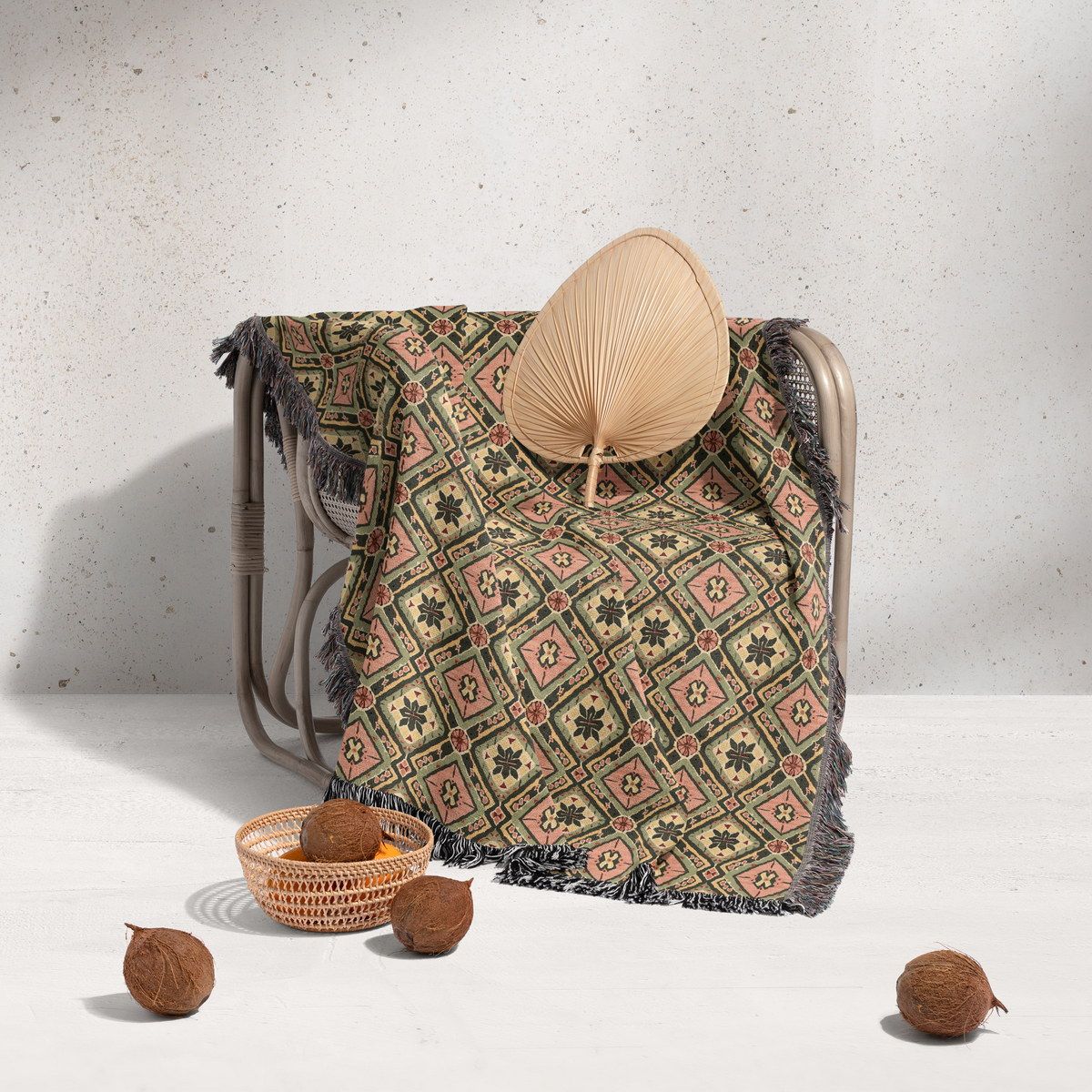 شال مبل ریش دار classic 258