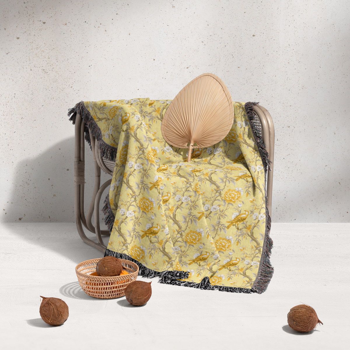 شال مبل ریش دار classic 262