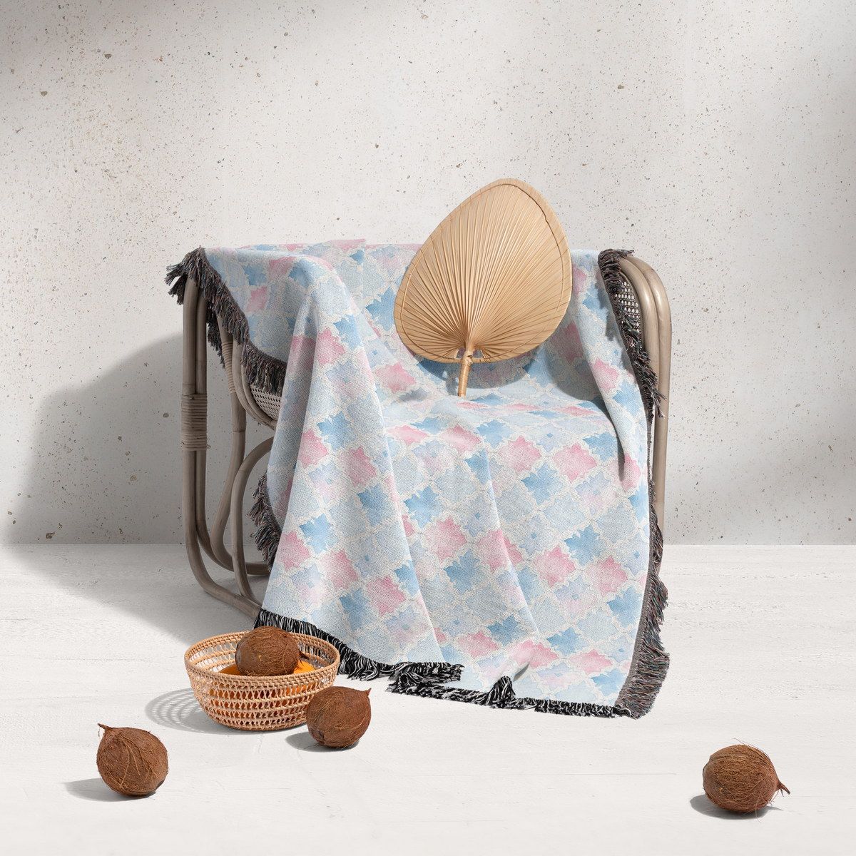 شال مبل ریش دار classic 263