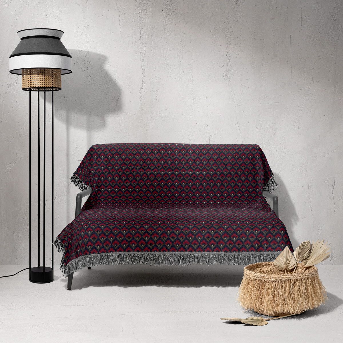 شال مبل ریش دار classic 279