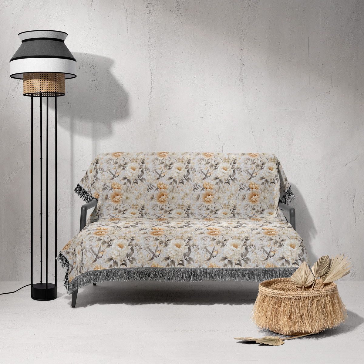 شال مبل ریش دار classic 296