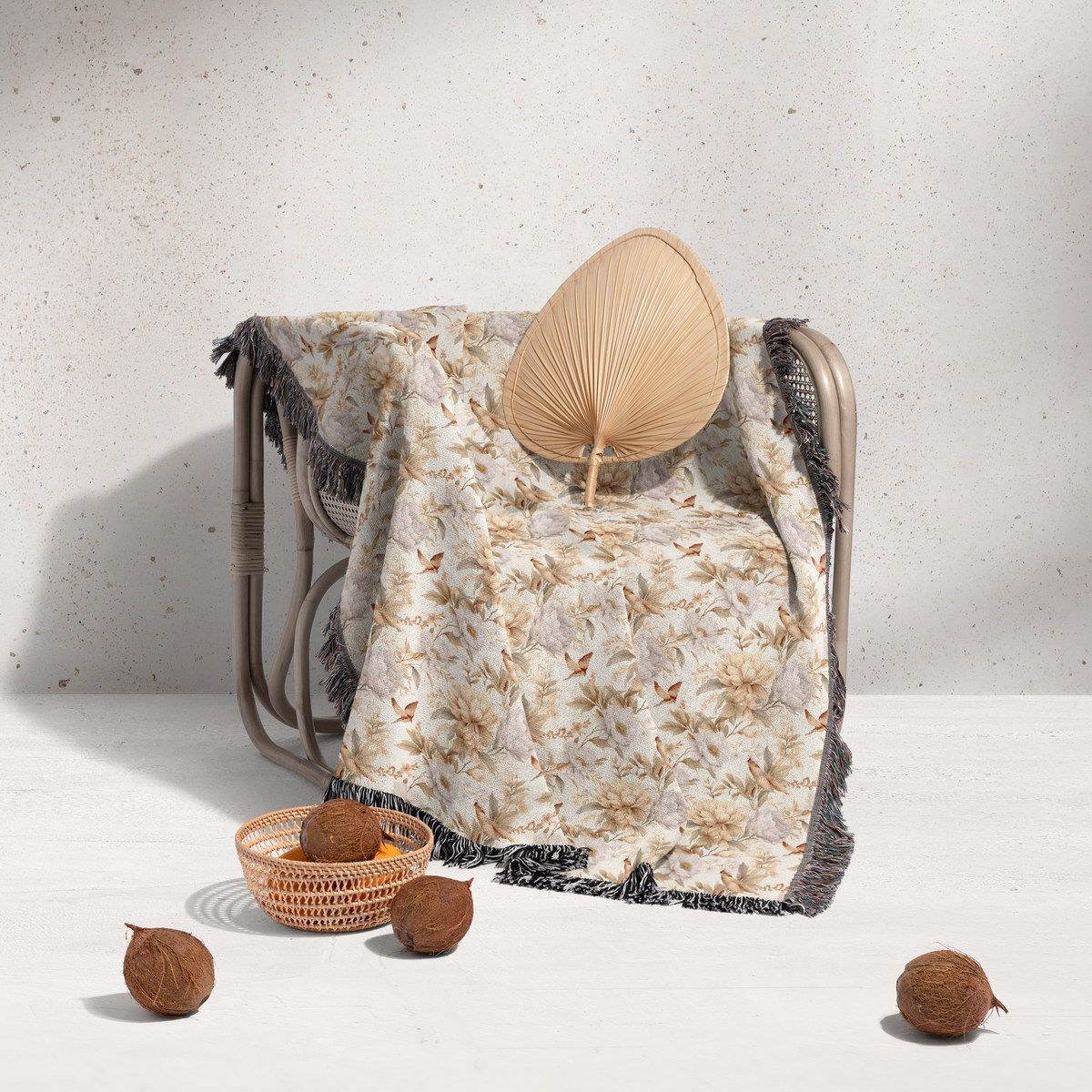 شال مبل ریش دار classic 304