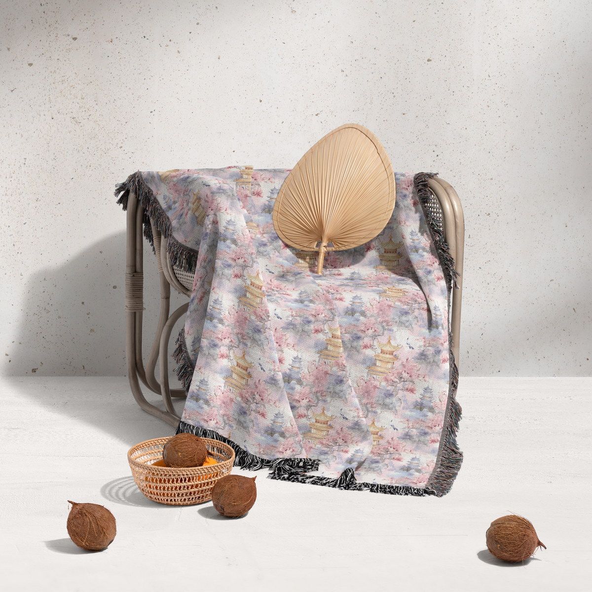 شال مبل ریش دار classic 311