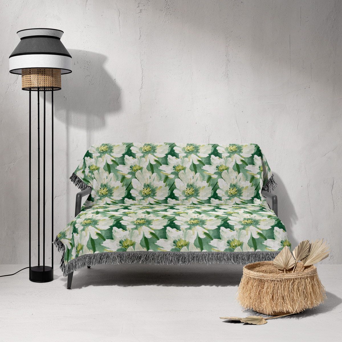 شال مبل ریش دار classic 323