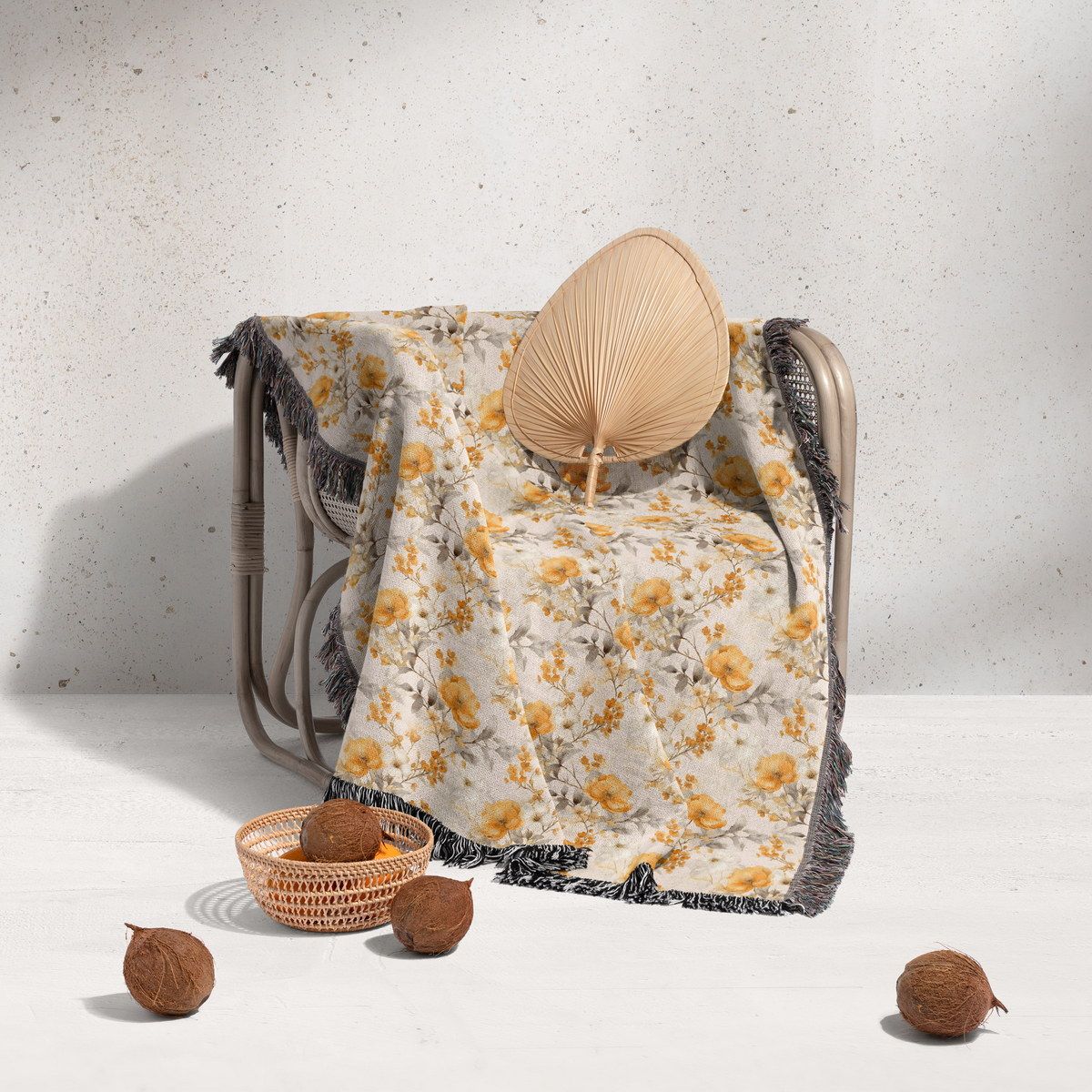 شال مبل ریش دار classic 325