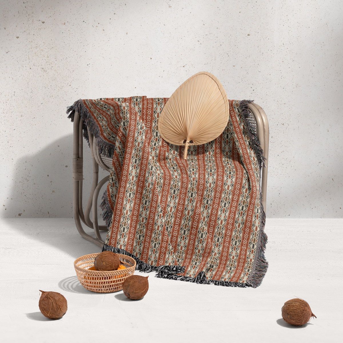 شال مبل ریش دار classic 336