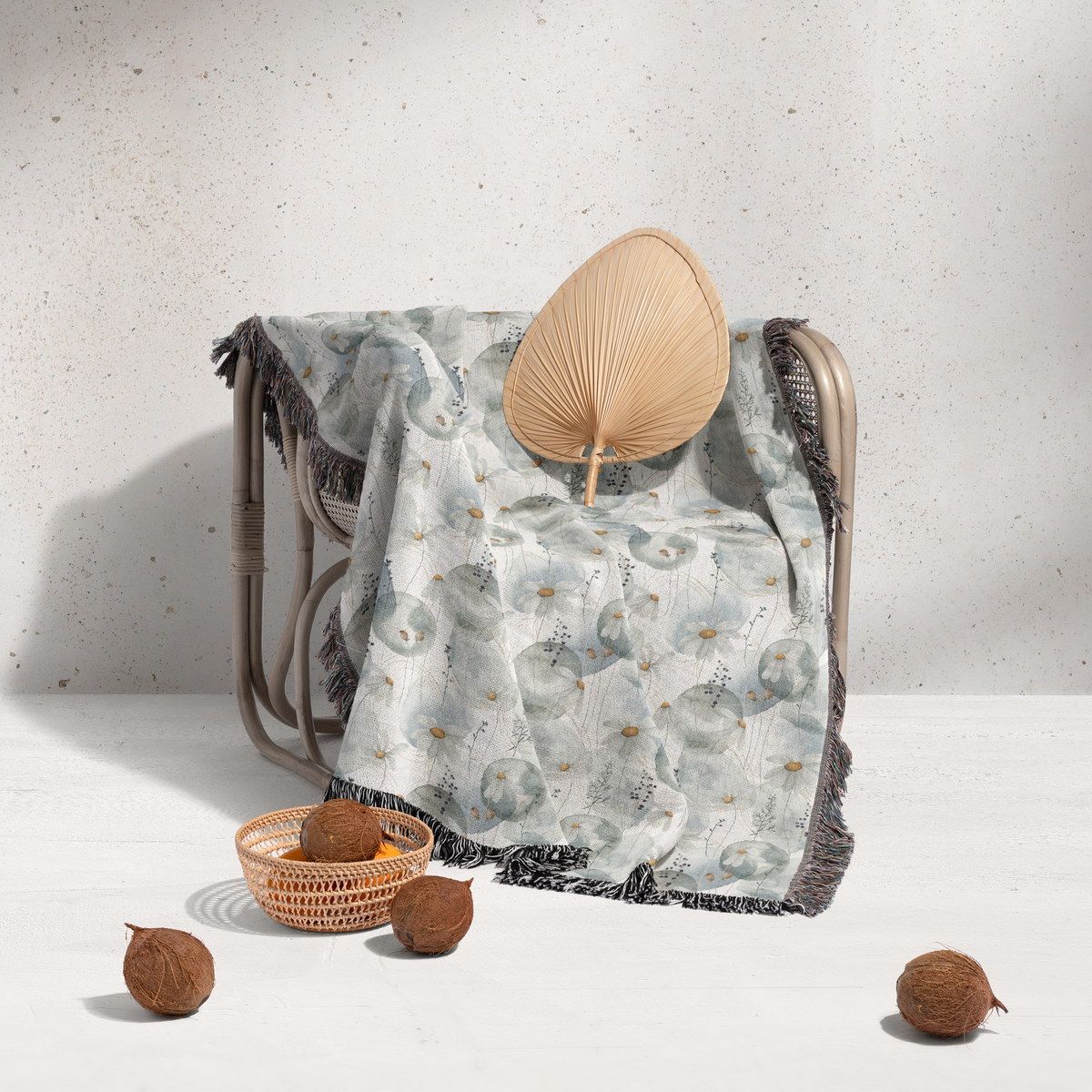 شال مبل ریش دار classic 341