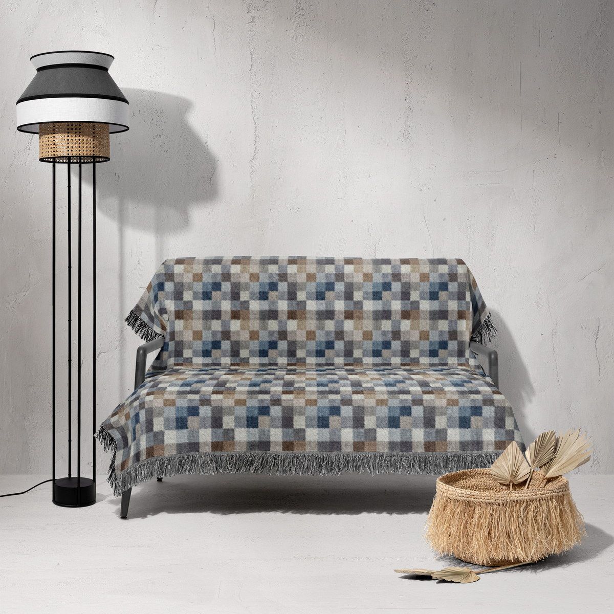 شال مبل ریش دار classic 343