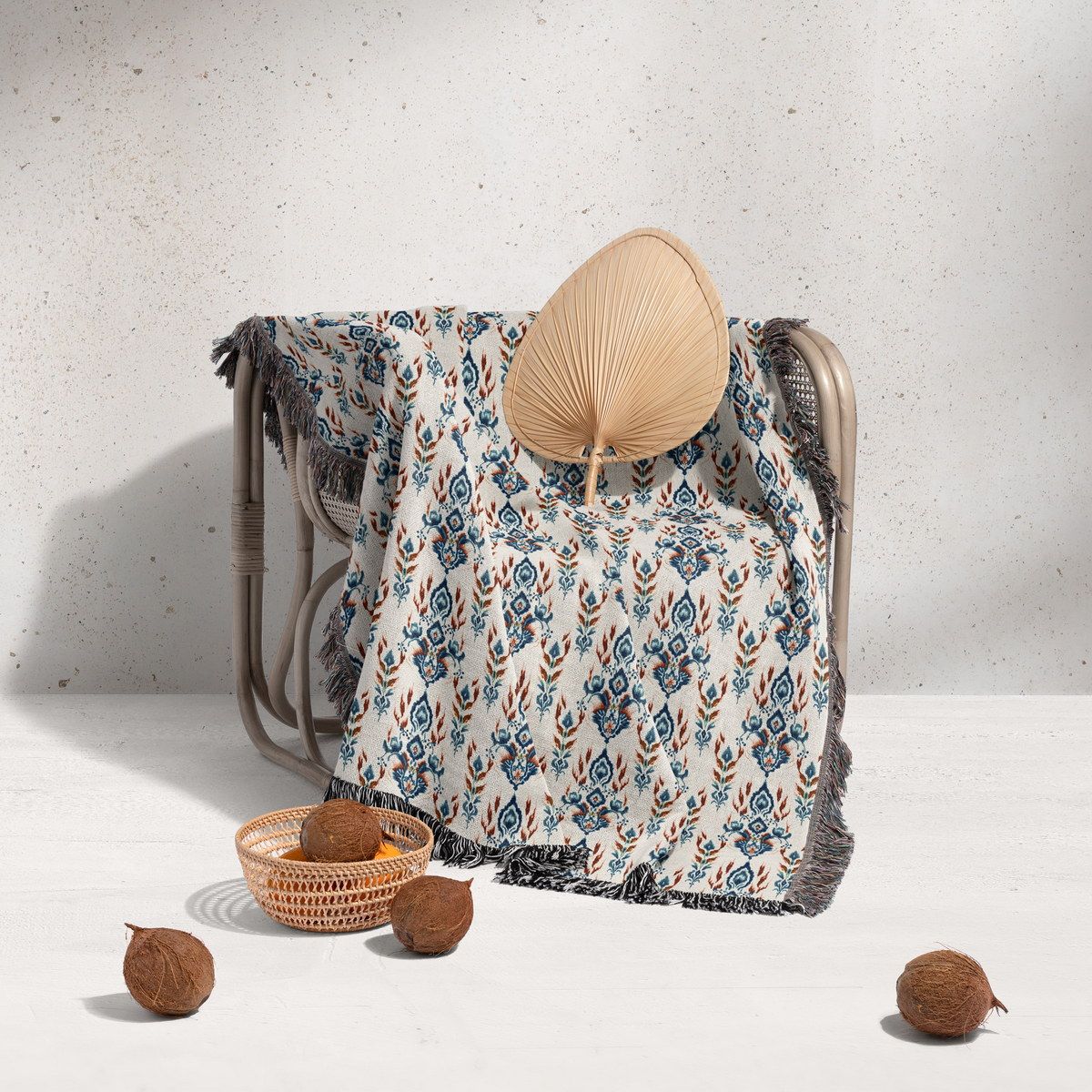 شال مبل ریش دار classic 346