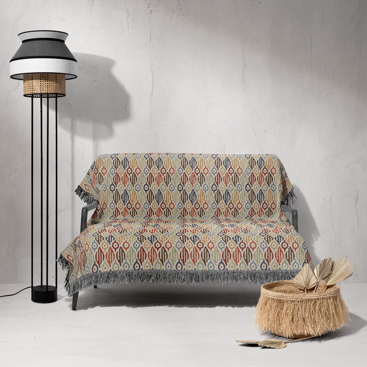 شال مبل ریش دار classic 347