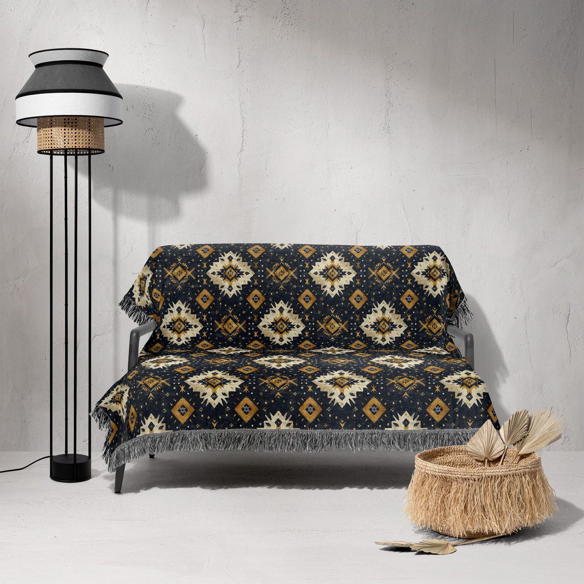 شال مبل ریش دار classic 364