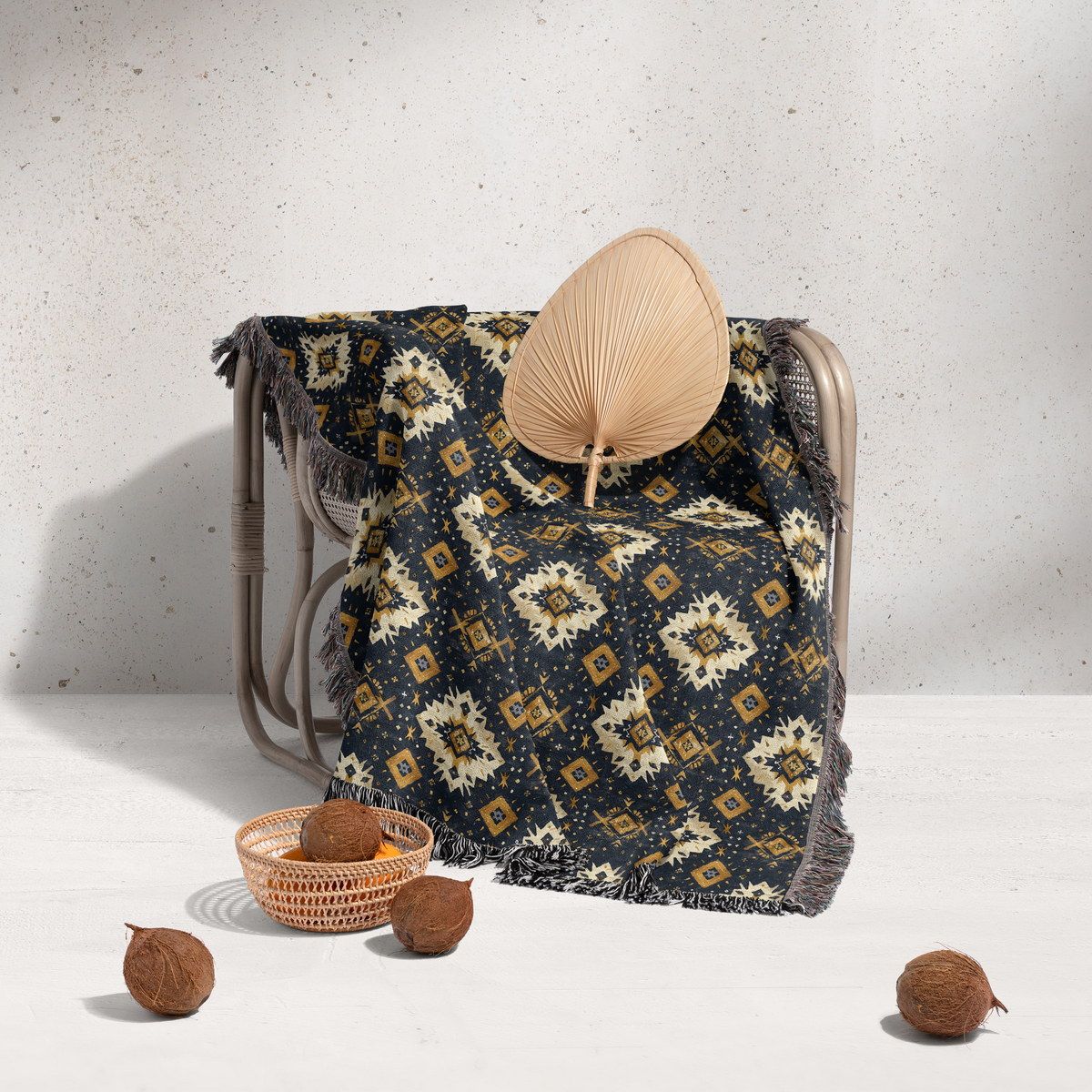 شال مبل ریش دار classic 364