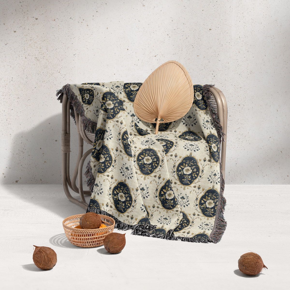 شال مبل ریش دار classic 371