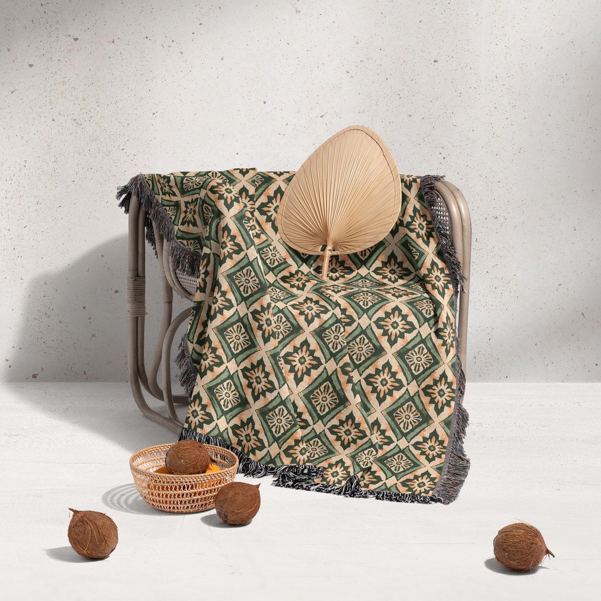 شال مبل ریش دار classic 382