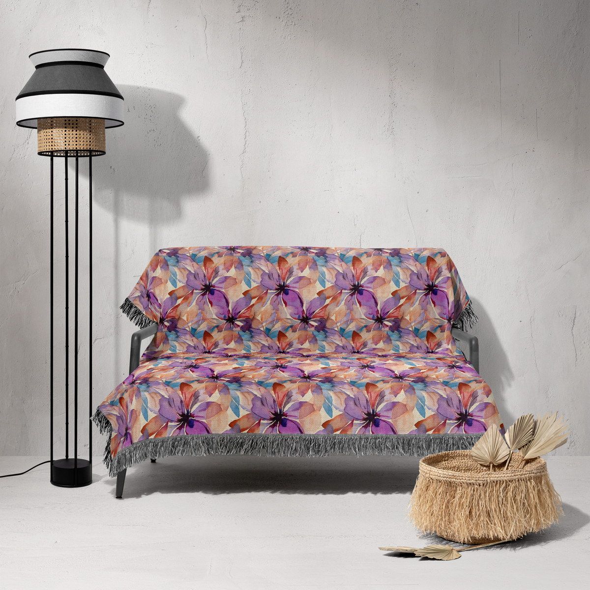 شال مبل ریش دار classic 384