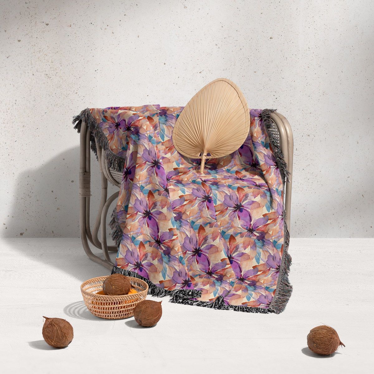 شال مبل ریش دار classic 384