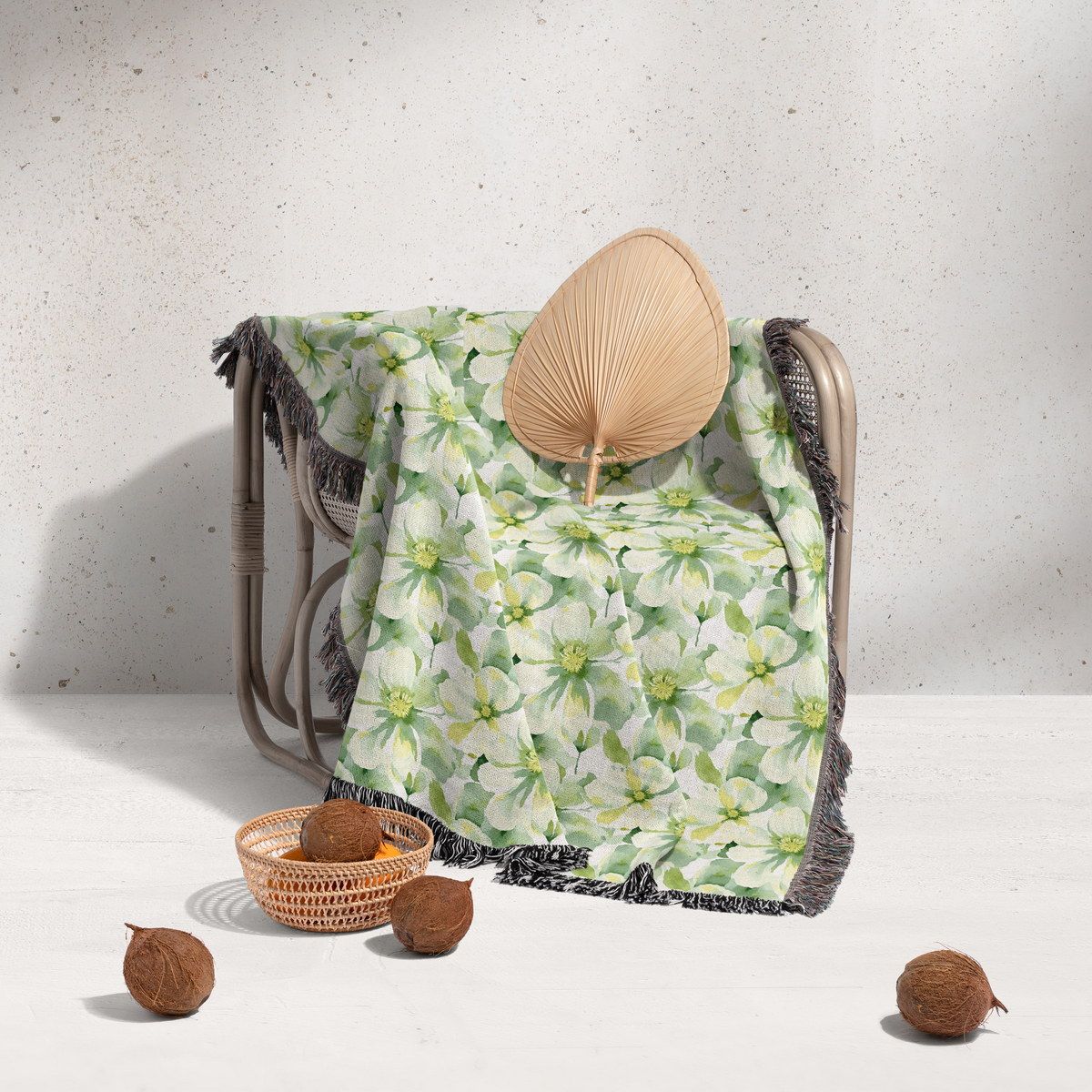 شال مبل ریش دار classic 385