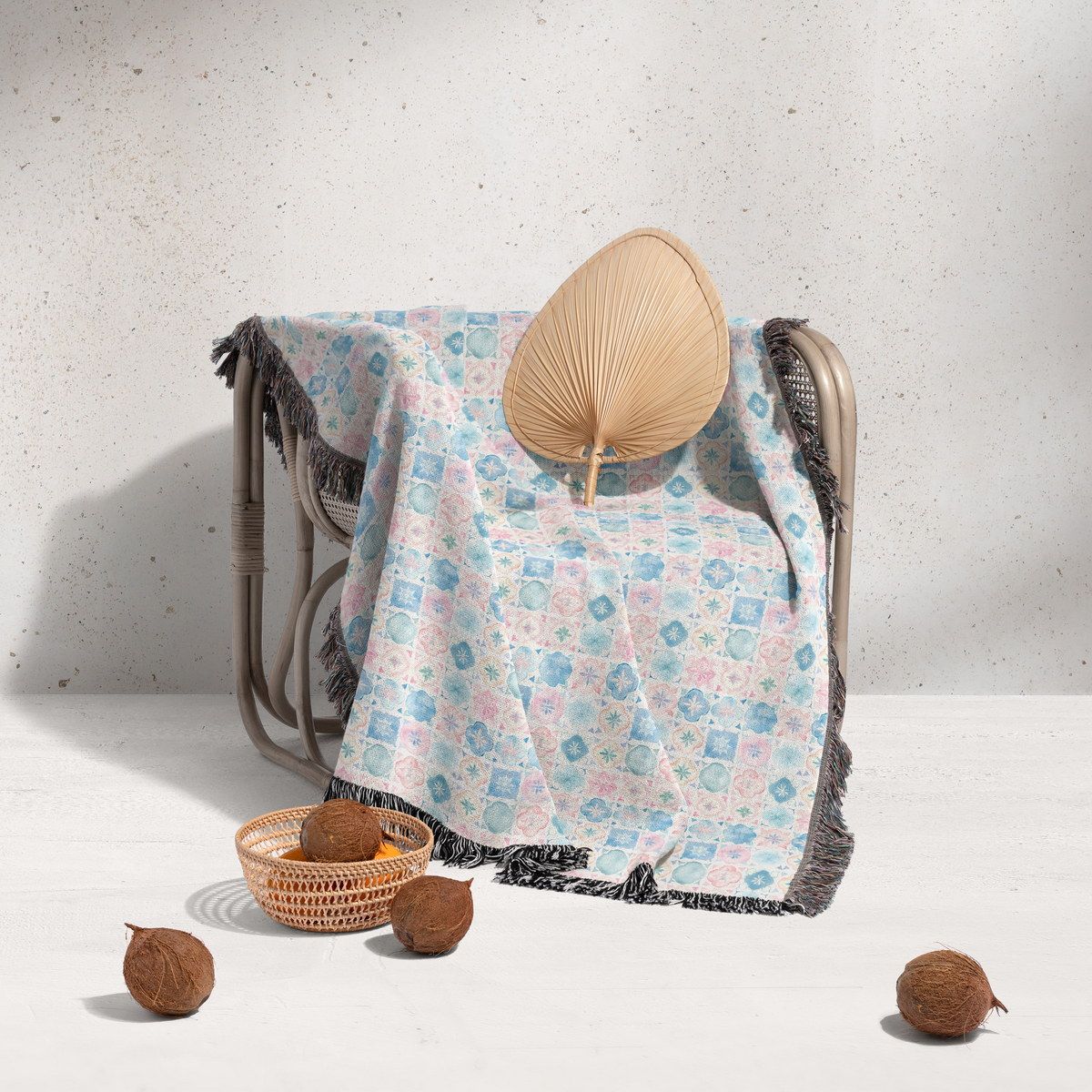 شال مبل ریش دار classic 391