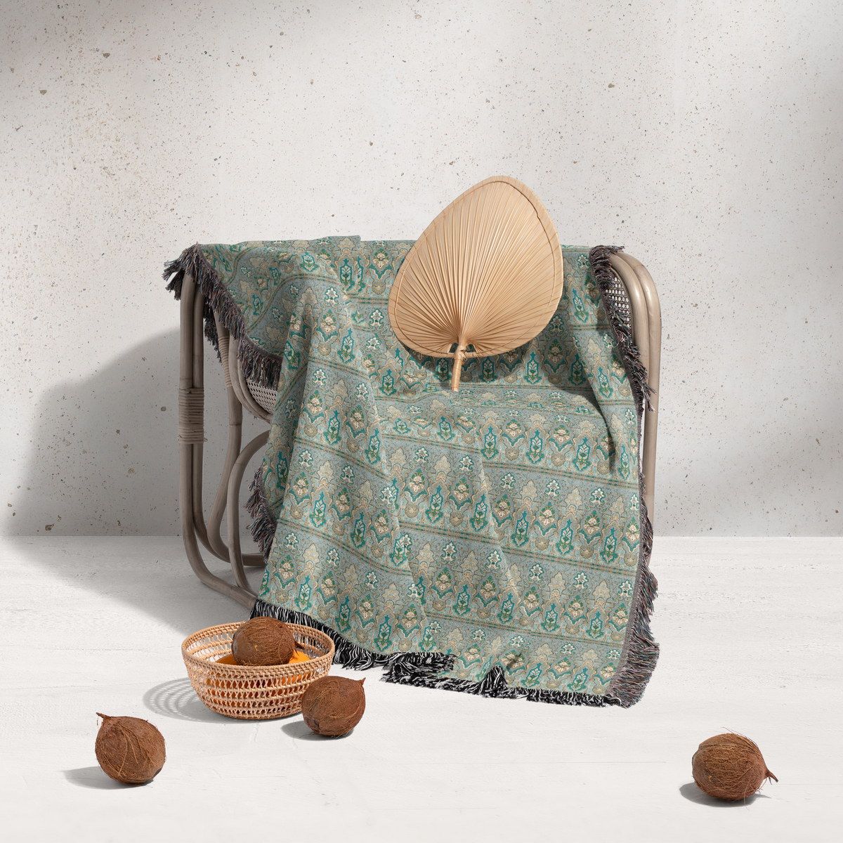 شال مبل ریش دار classic 394