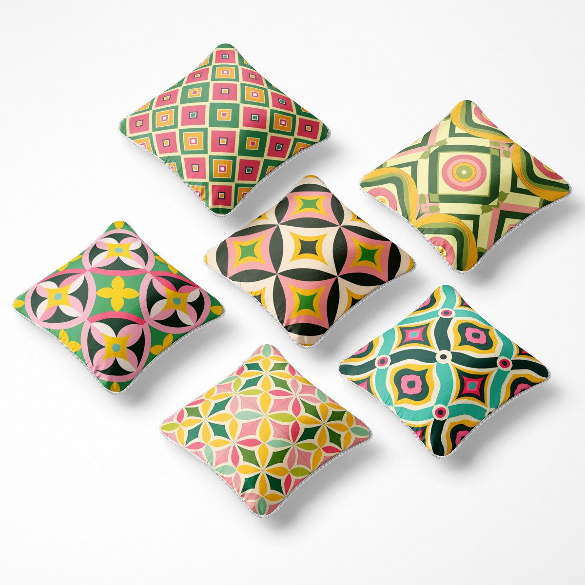 کوسن 6 تکه pillow 6 set 204