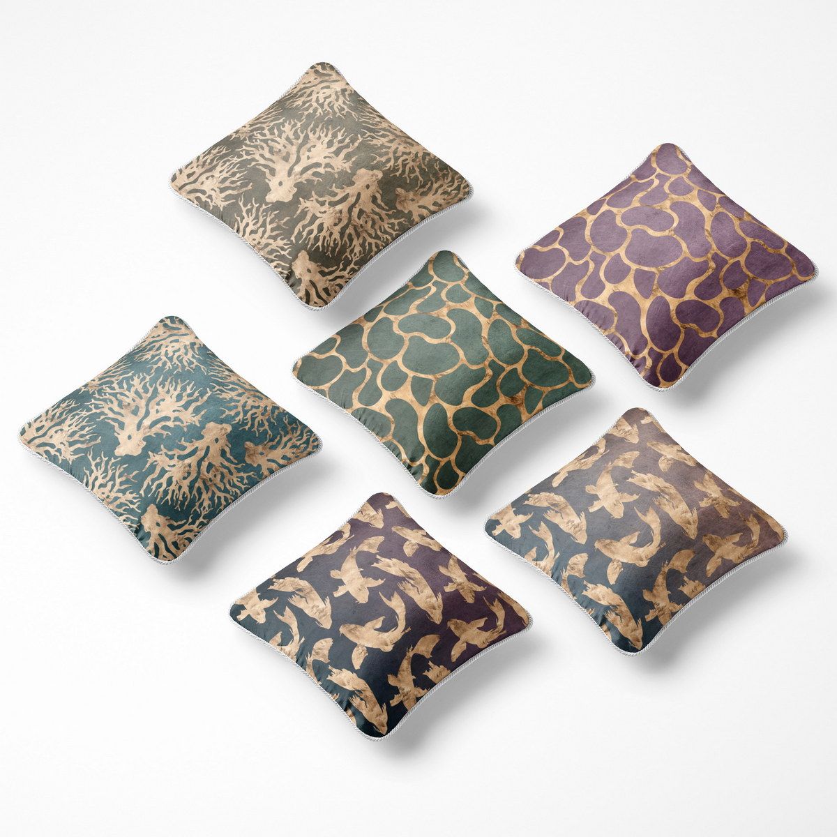 کوسن 6 تکه pillow 6 set 307