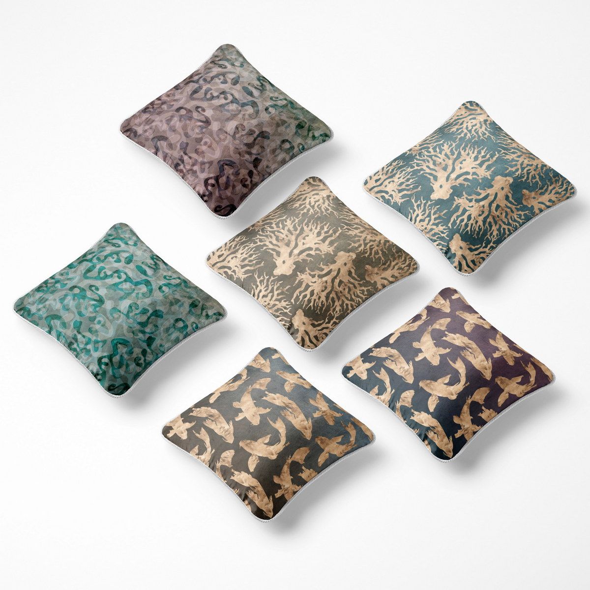 کوسن 6 تکه pillow 6 set 308