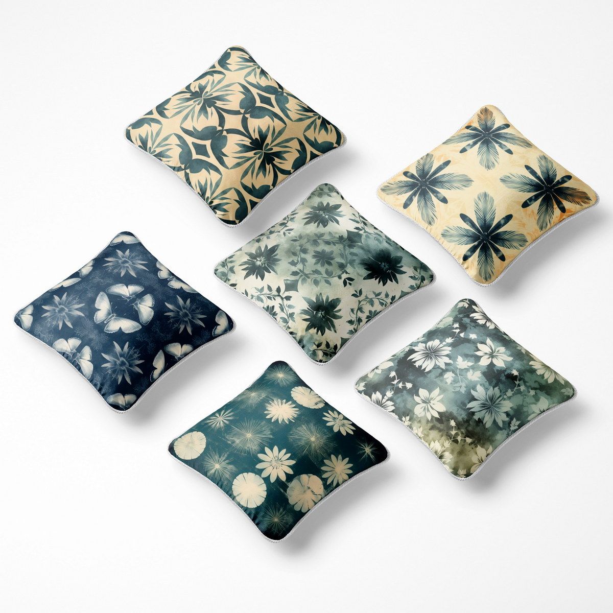 کوسن 6 تکه pillow 6 set 348