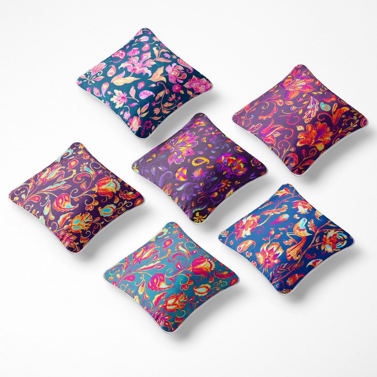 کوسن 6 تکه pillow 6 set 374