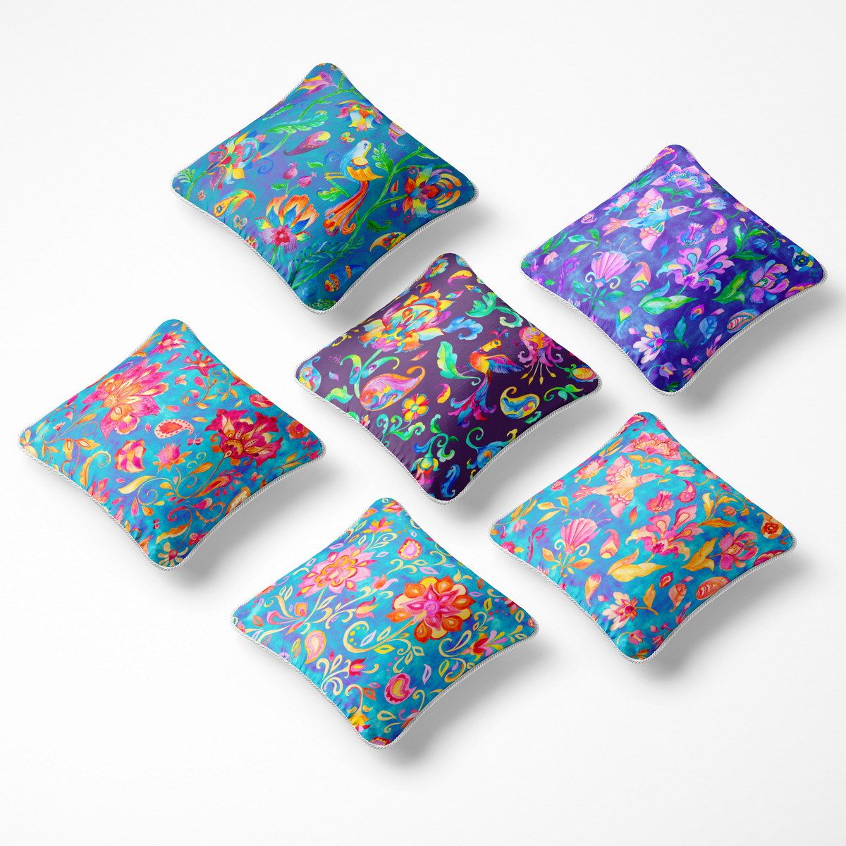 کوسن 6 تکه pillow 6 set 379