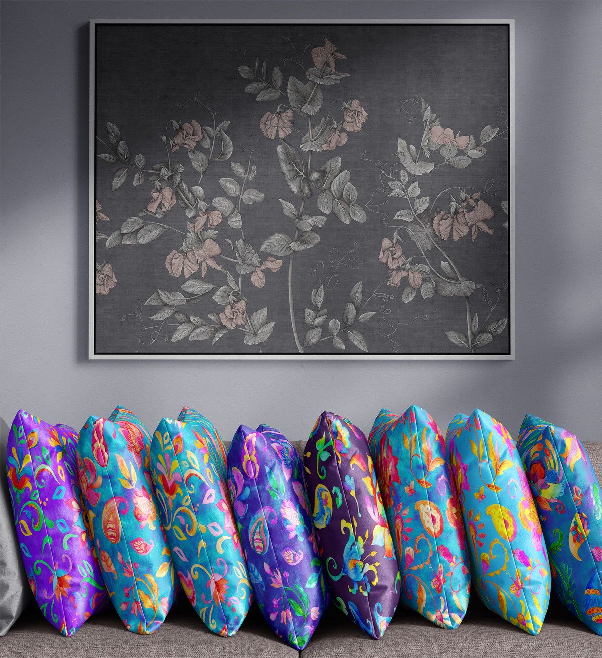 کوسن 8 تکه pillow 8 set ۳۶۰