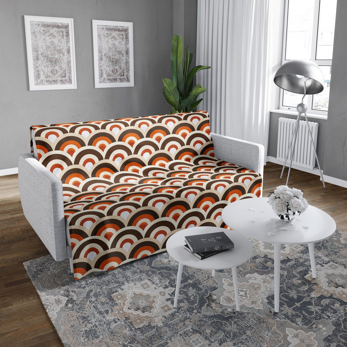 شال مبل ساده classic 17