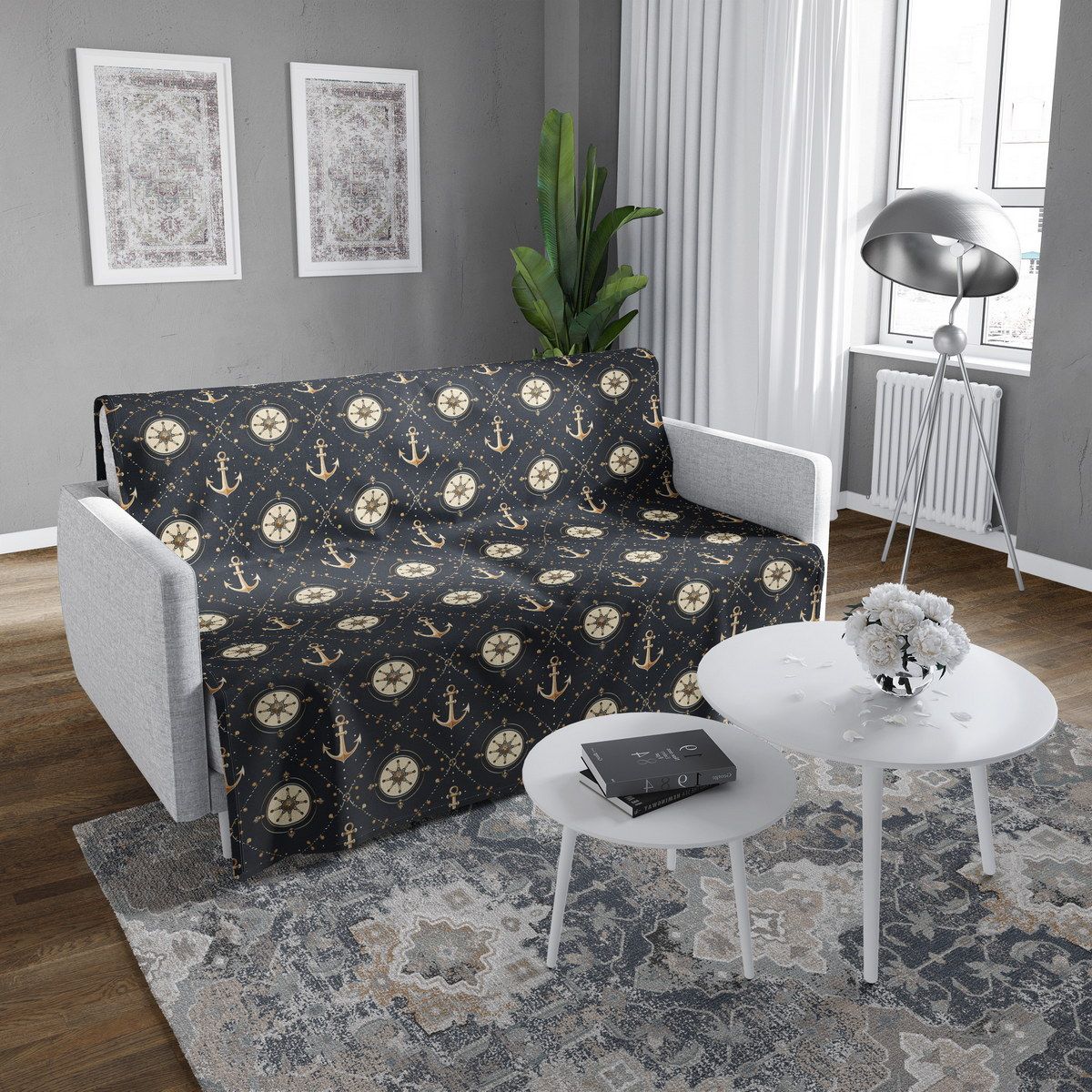 شال مبل ساده classic 40