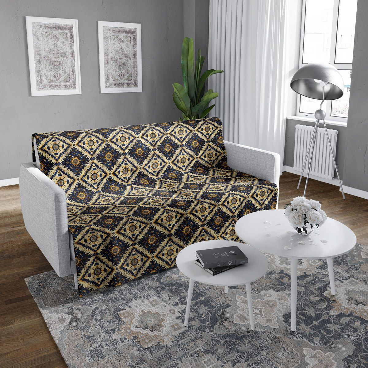 شال مبل ساده classic 43