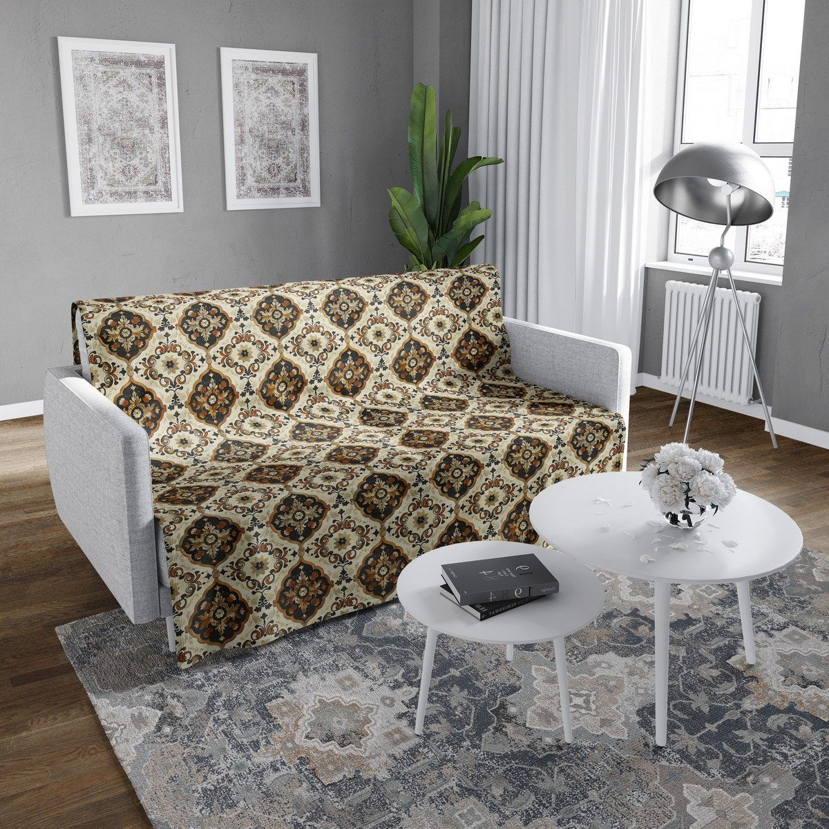 شال مبل ساده classic 46