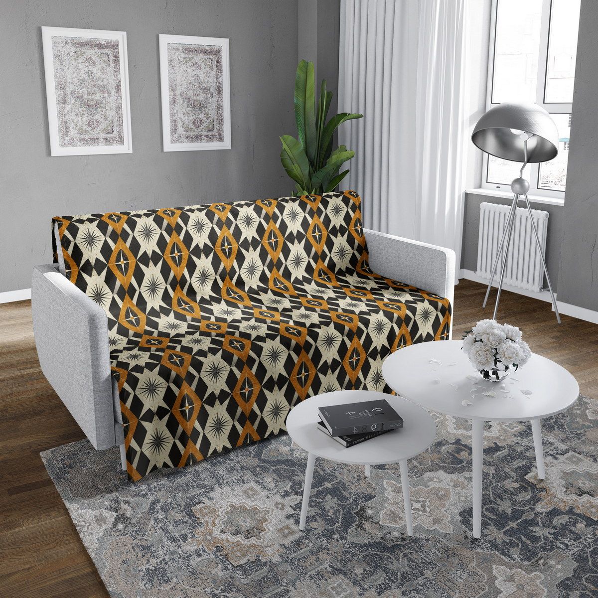 شال مبل ساده classic 48