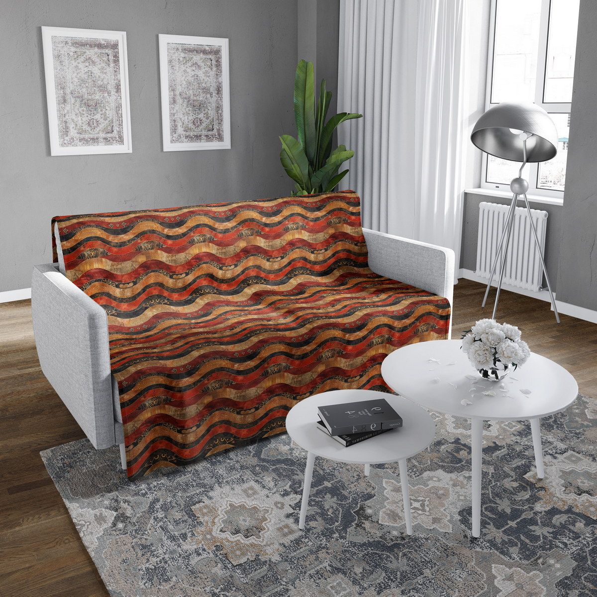 شال مبل ساده classic 54