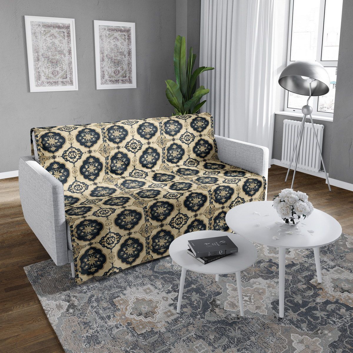 شال مبل ساده classic 59